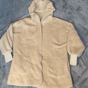 New! Teddy Bear Jacket Super Soft and Cozy Size Large